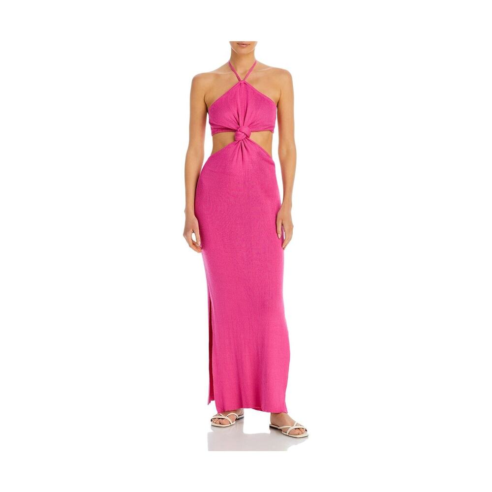 CAPITTANA Mika Halter Long Maxi Dress Size M/L - Picture 1 of 5